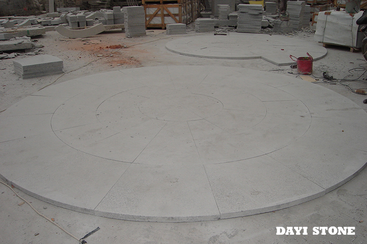 Paving Light Grey Granite G603 Top flamed others sawn D=390x3cm - Dayi Stone Paving Light Grey Granite G603 Top flamed others sawn D=390x3cm - Dayi Stone